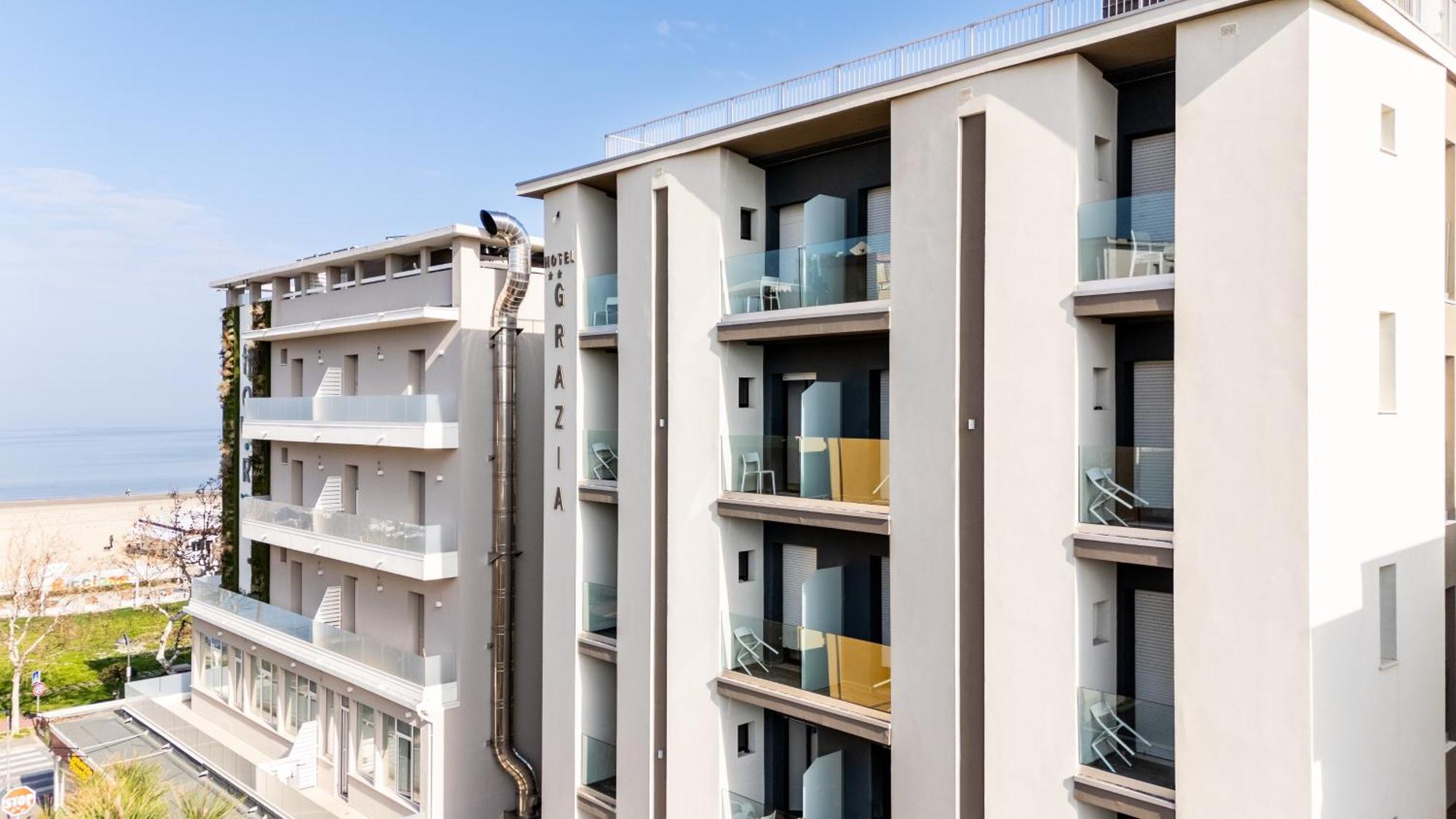 Hotel Grazia Riccione Esterno foto