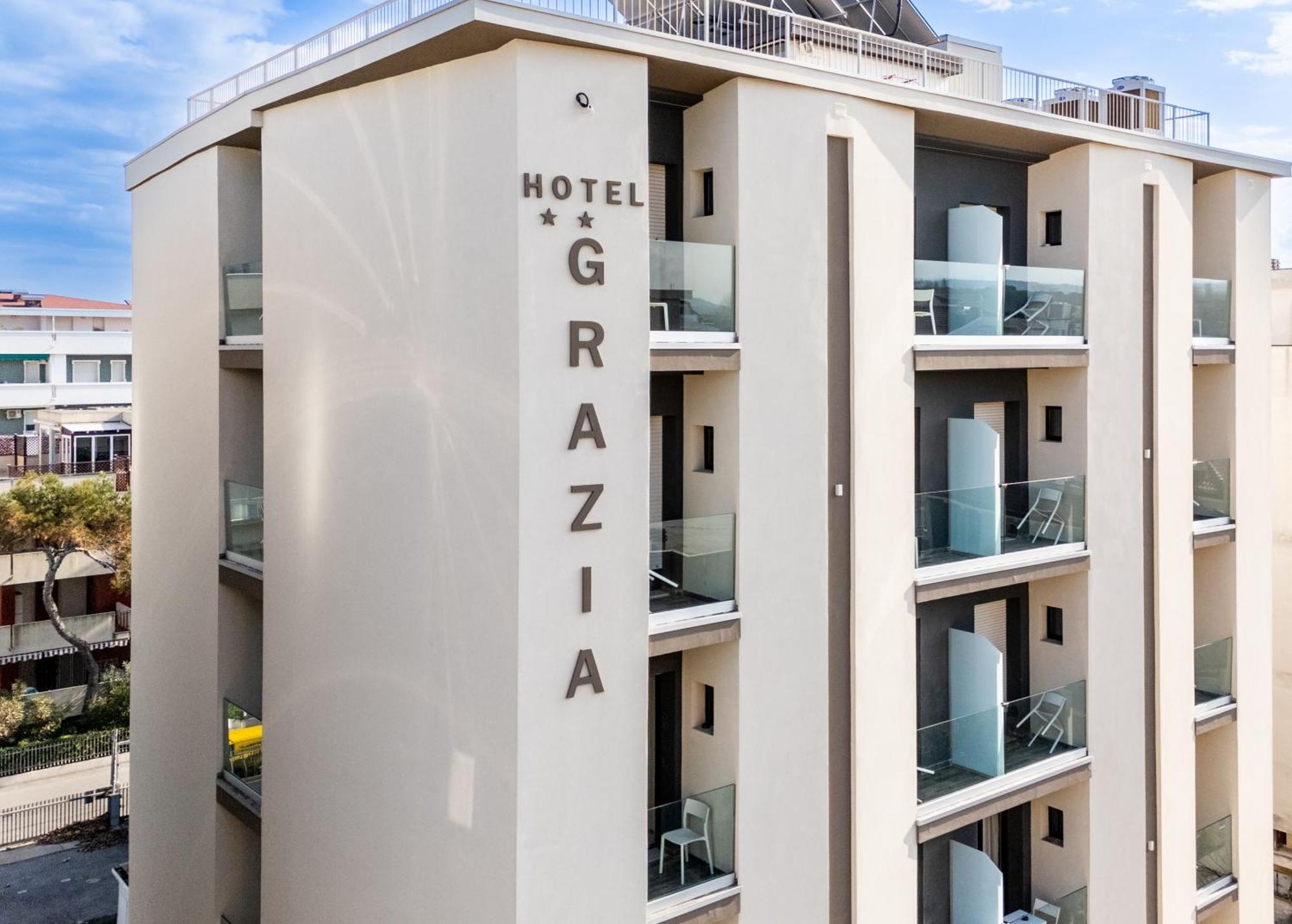 Hotel Grazia Riccione Esterno foto