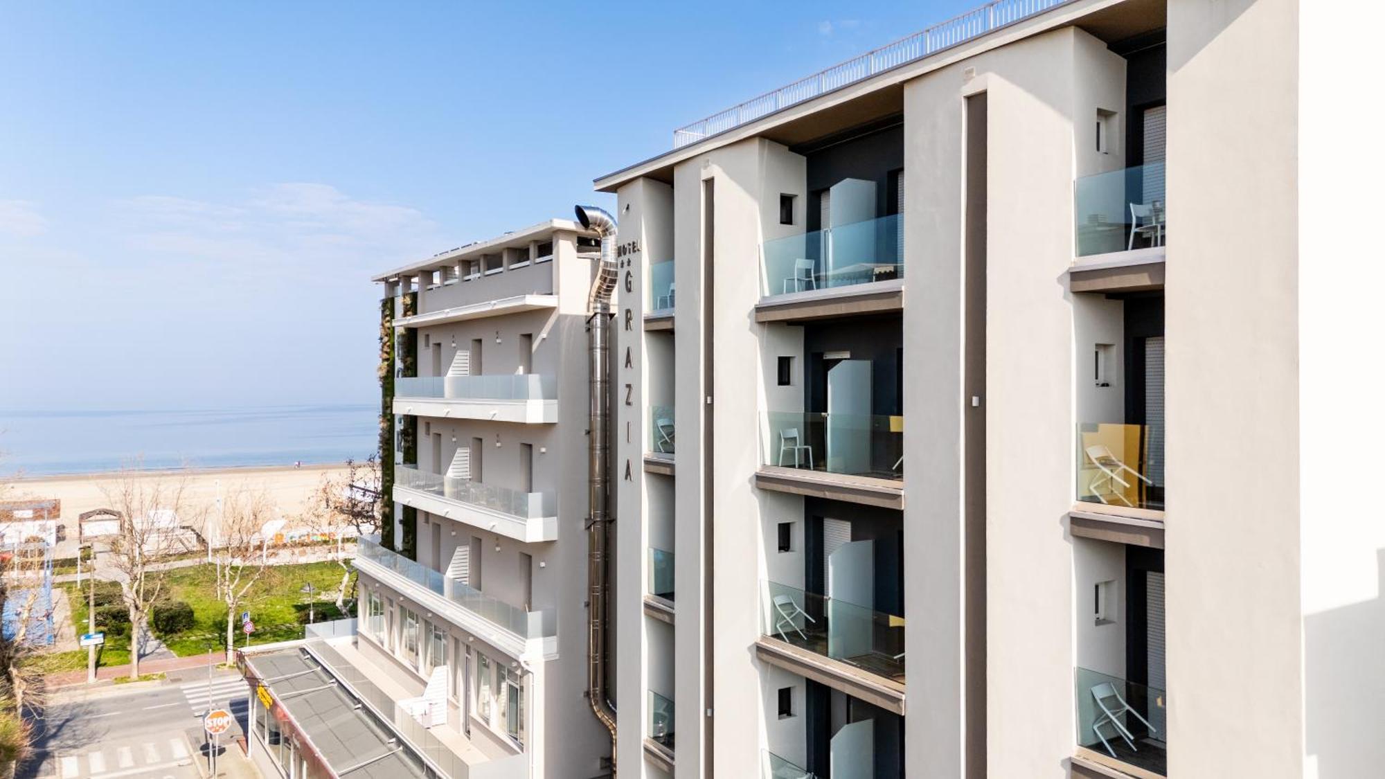 Hotel Grazia Riccione Esterno foto